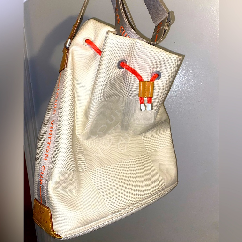 LOUIS VUITTON Damier Geant Americas Cup Volunteer Bag